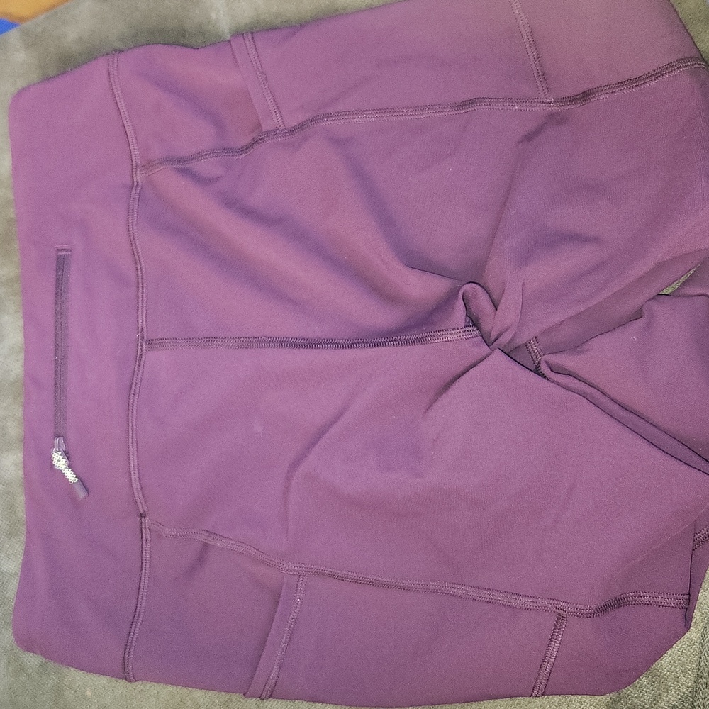 lululemon athletica Purple Tight Stuff Tight || 8 Darkest Magenta Leggings Berry - Picture 16 of 16